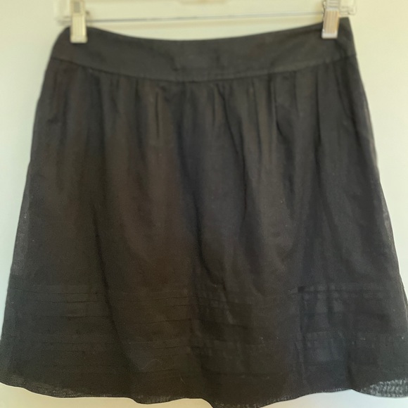 NWT Loft Black Mini Skirt Size: OOP - Picture 2 of 6